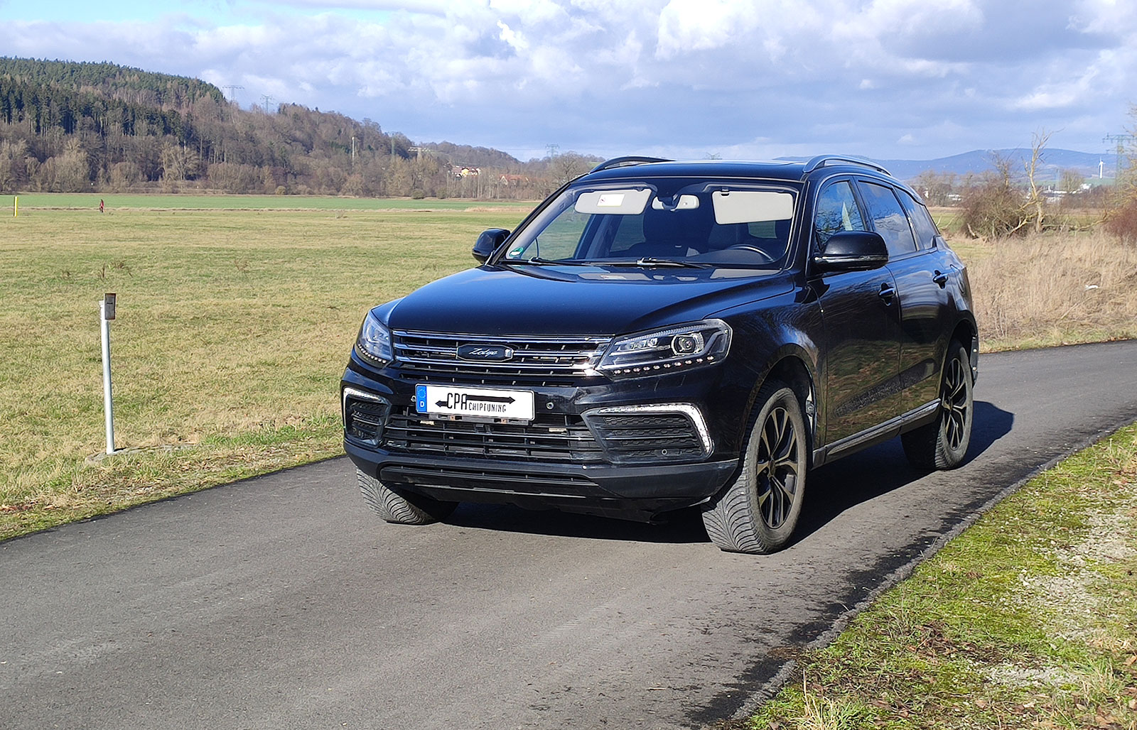 Zotye T600 na testu v CPA