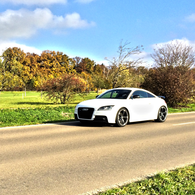 The Audi TT 2,0 TDI s dodatečným výkonem