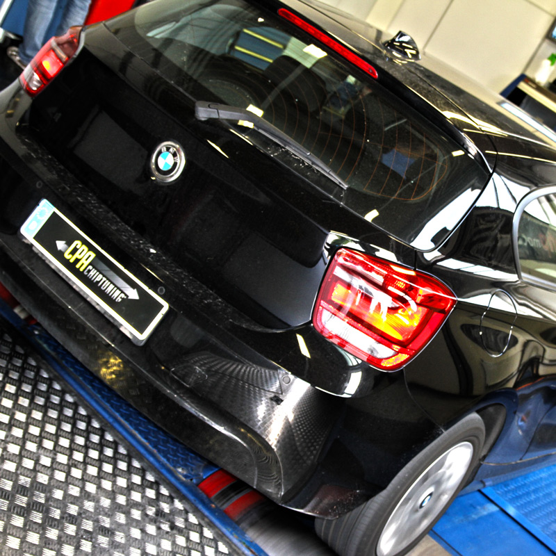 BMW 120d na dynu s PowerBoxem