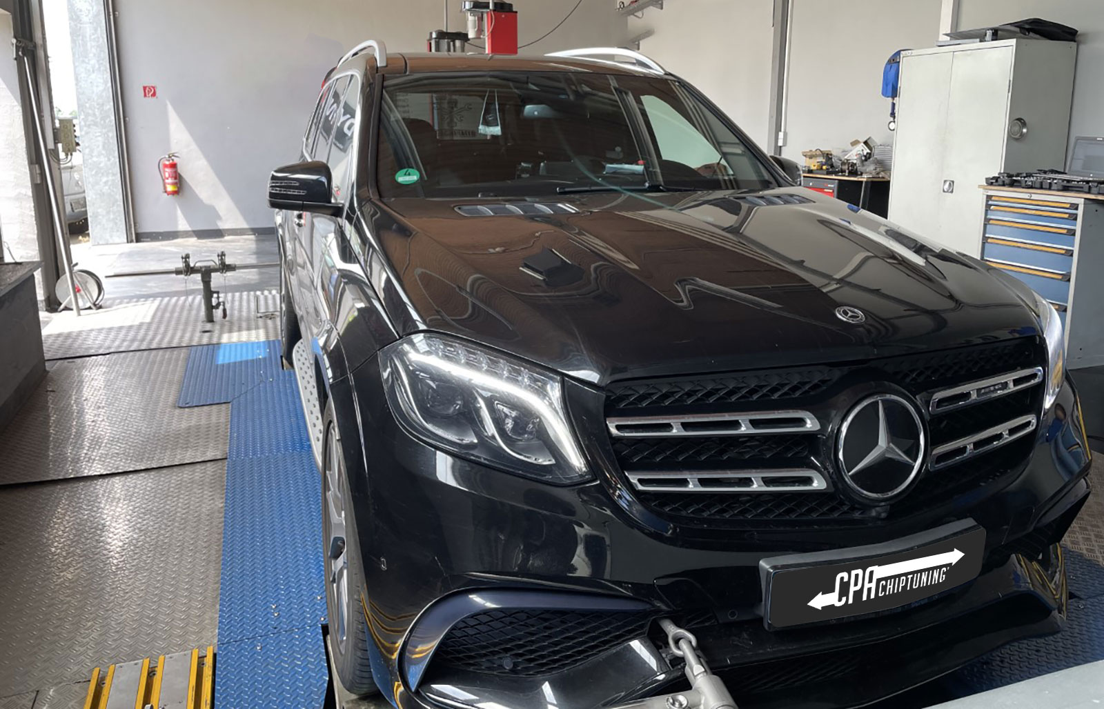 Na zkušební stolici: Mercedes GLS (X166) GLS63AMG chiptuning