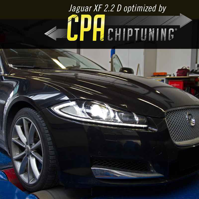 Chiptuning pro Jaguar XF 2.2