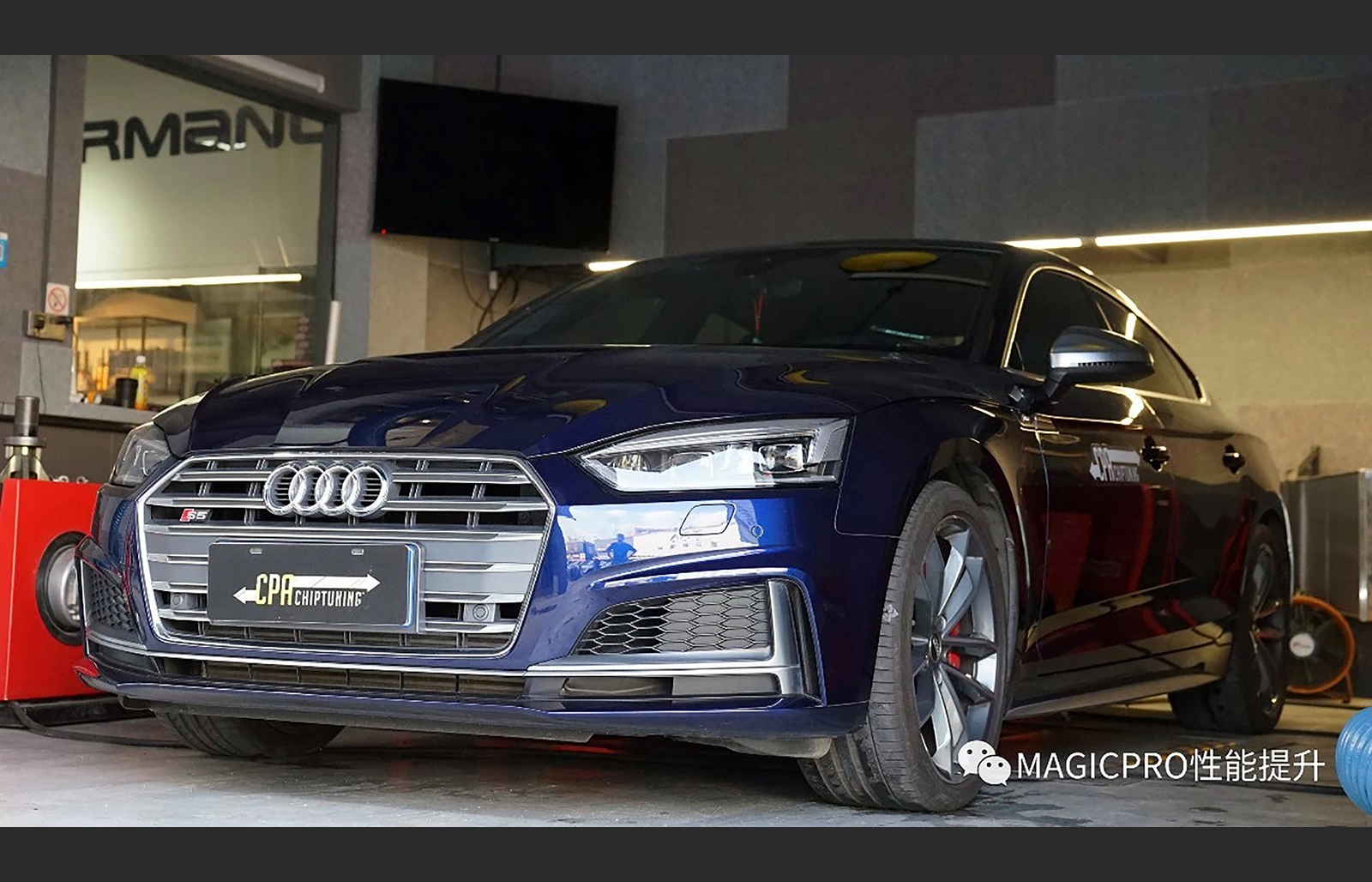 Chiptuning Audi: S5 with CPA energií
