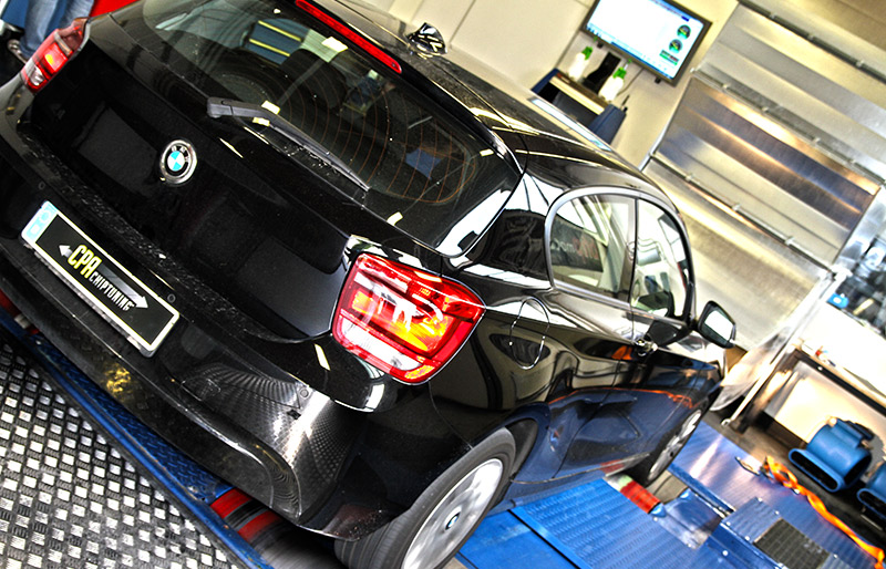 BMW 120d na dynu s PowerBoxem
