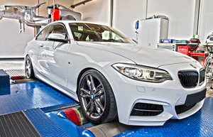 BMW M235i na dynu